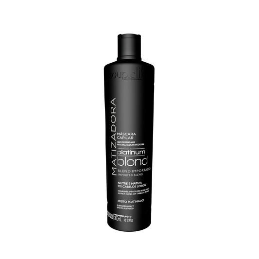 Máscara Matizadora Platinum Blond 300 ml Soupleliss Professional